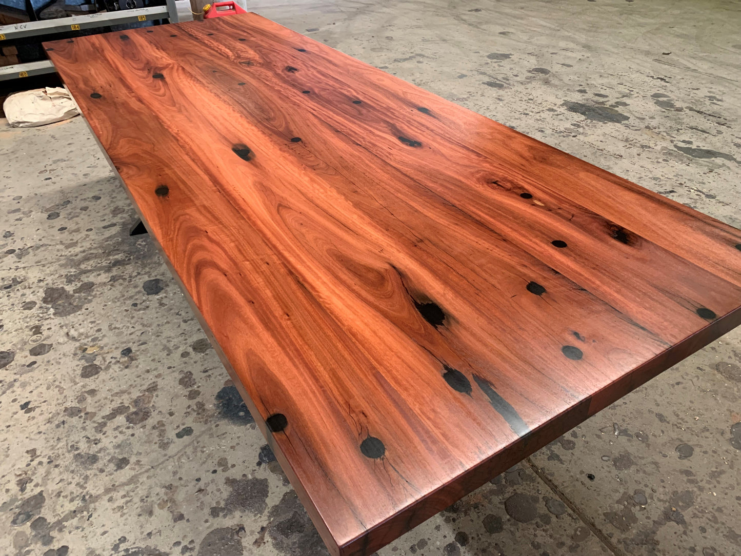 Recycled Bridge Timber Table Top - NST 209