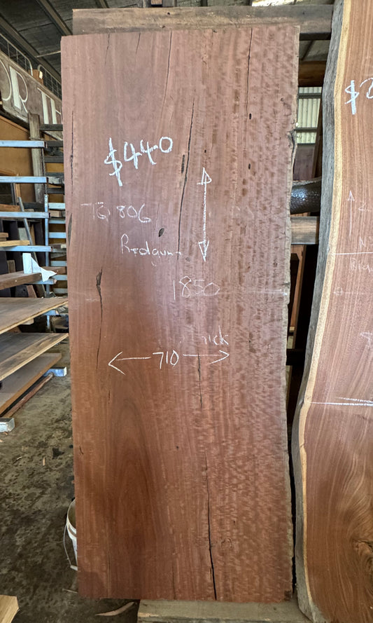 Red Gum Timber Slab - 1850mm x 710mm - $440 NST225