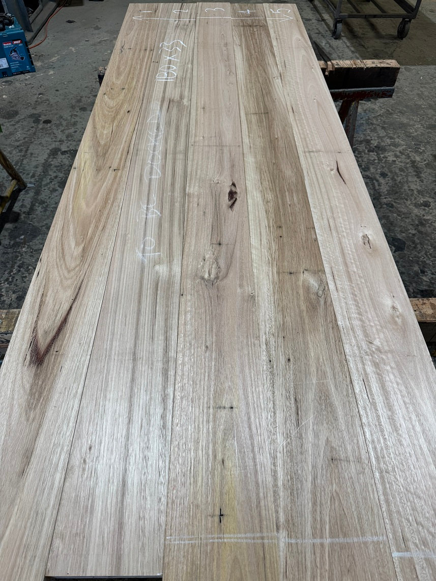 Messmate Timber Table Top Raw - 2560mm x 900mm - $1050 NST229