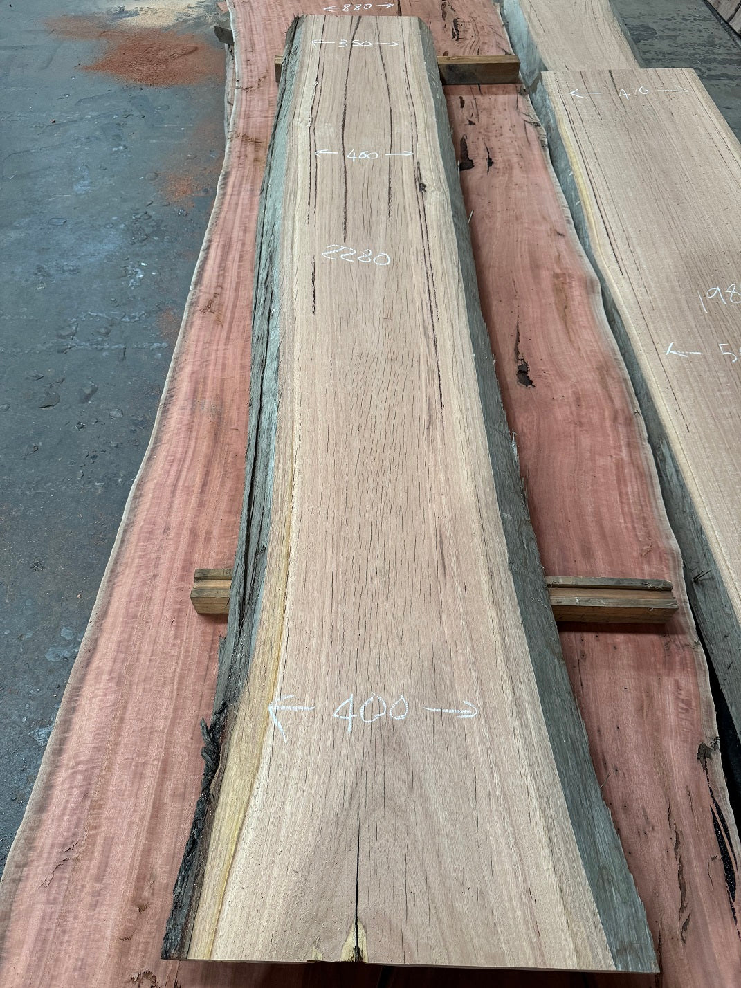 Messmate Timber Slab - NST206